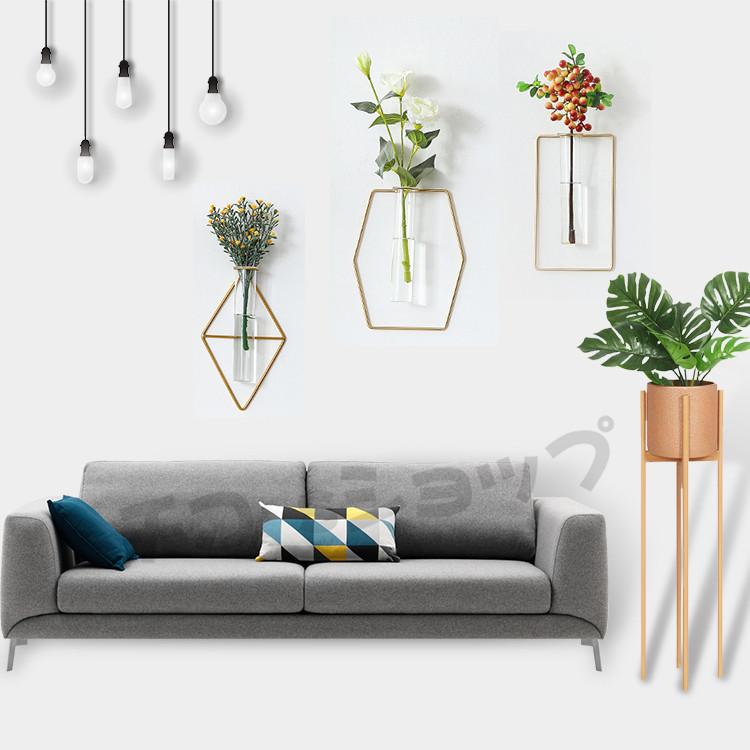 韓国雑貨 花瓶 壁掛け 雑貨 おしゃれ インテリア 一輪挿し アンティーク ガラス 試験管 北欧 花びん ウォールフラワーベース 8 Types Z004 チコ Sショップ 通販 Yahoo ショッピング