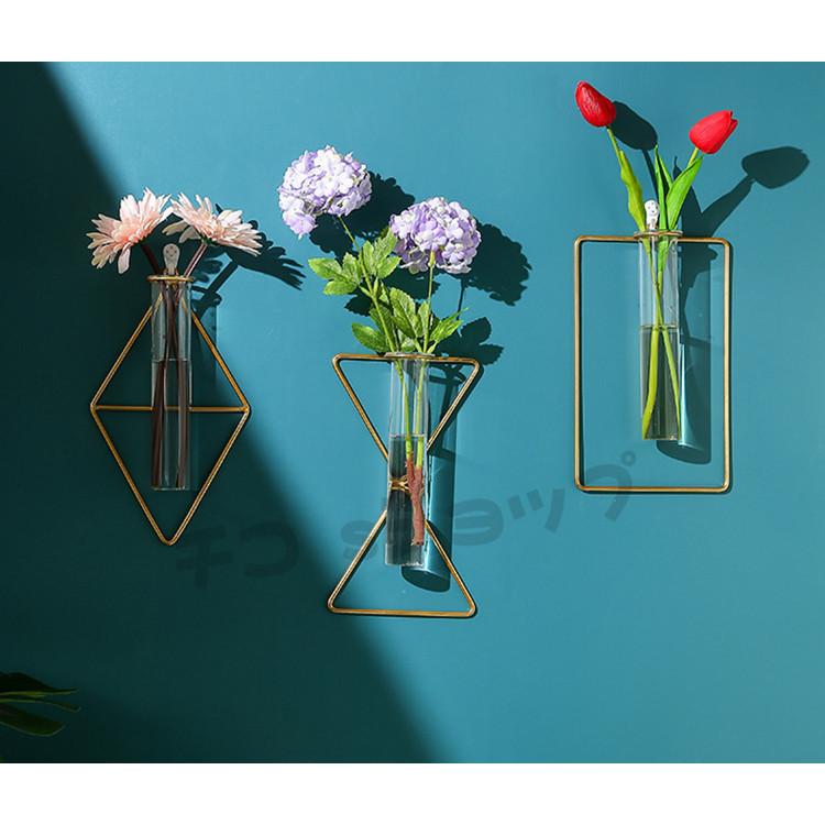 韓国雑貨 花瓶 5 Types 壁掛け 雑貨 試験管 北欧 花びん おしゃれ 一輪挿し アンティーク ガラス ウォールフラワーベース Z004 チコ Sショップ 通販 Yahoo ショッピング