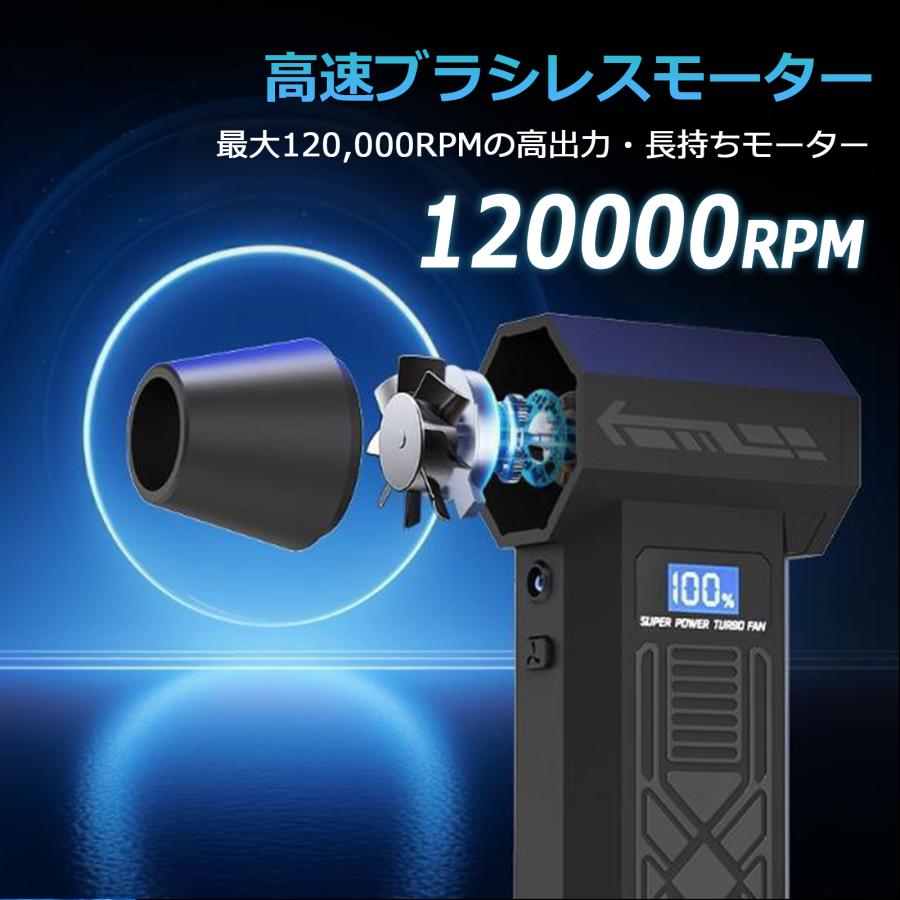 ☆収納ケース付き☆エアダスター ブロワー 充電式 電動 コードレス