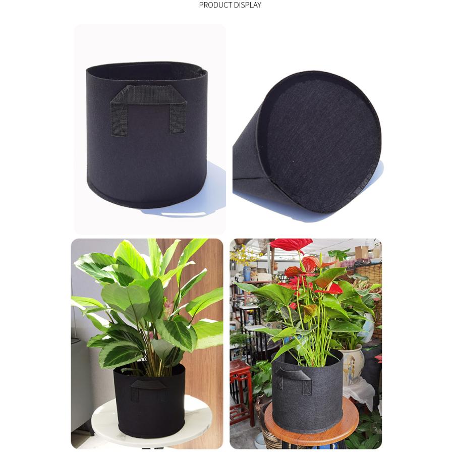 不織布プランター 即納 3ガロン 5個 不織布ポット 栽培袋 植木鉢 大型
