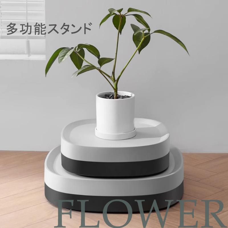 植木鉢 トレー キャスター付き 25cm 受け皿 台車 耐荷重50KG プレート