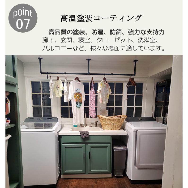 ハンガーバー 吊り下げ 180cm 天井 頑丈 ハンギングバー