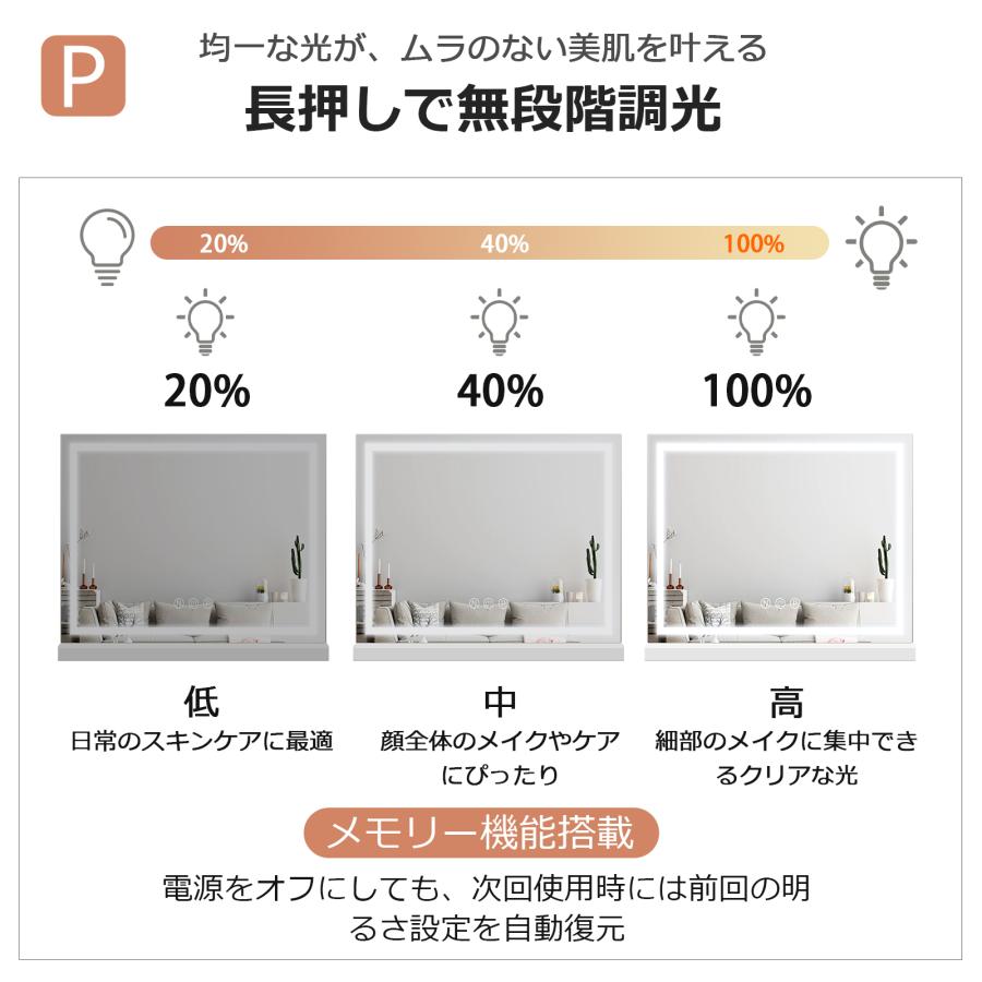 女優ミラー 卓上 led おしゃれ 化粧ミラー 鏡 卓上ミラー 女性大人気