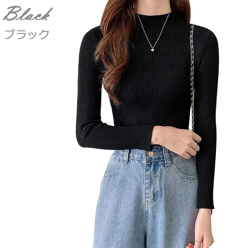 リブニット レディース セーター 春コート 薄手・着回し力・高