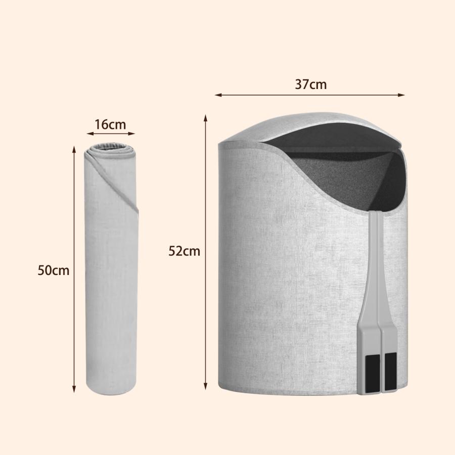 セール中】パネルヒーター 足元 ラウンド型 360度発熱 温度調節
