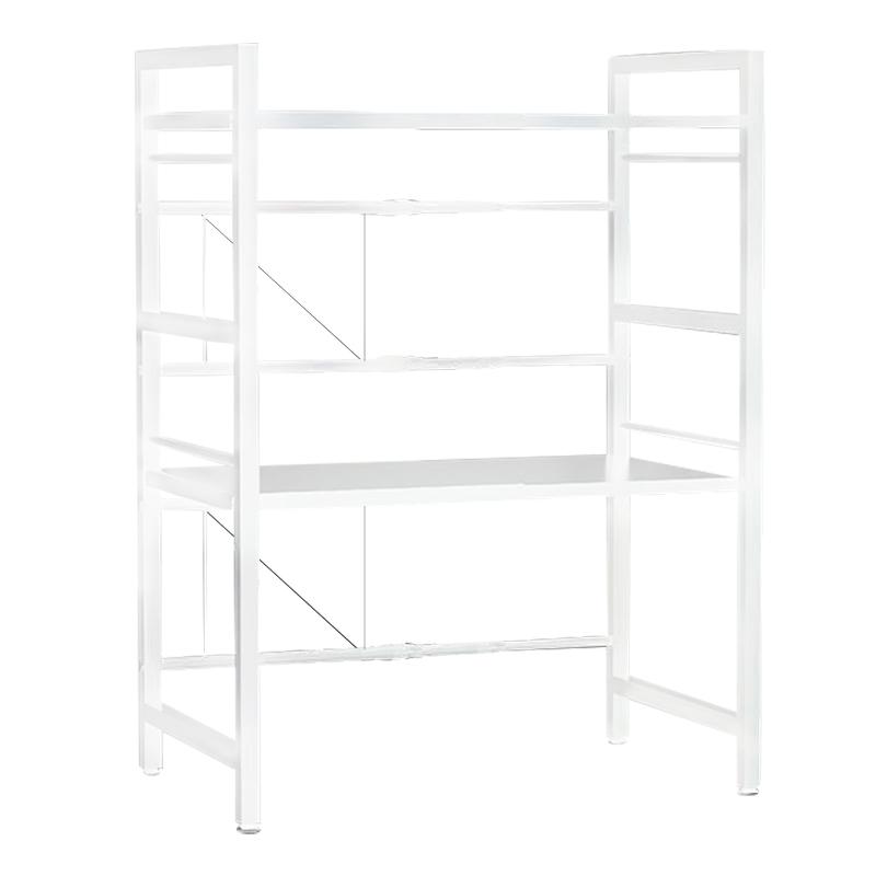 レンジ上ラック ダブル 伸縮式 3段式 キッチン収納 幅44~64cm