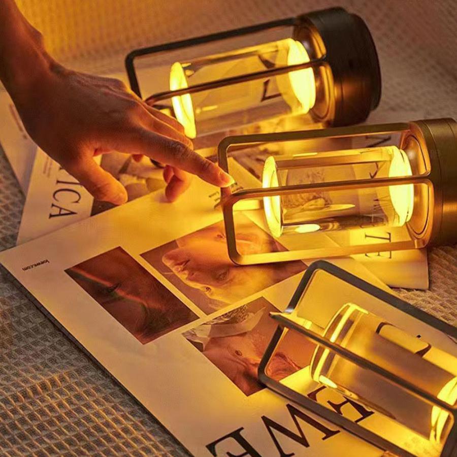 テーブルランプ 間接照明 テーブルライト ベッドサイドライト 3色モード 無段階調光 タッチ式 USB充電式 授乳ライト プレゼント 調光 卓上 小型 雰囲気 爆買 |  | 13