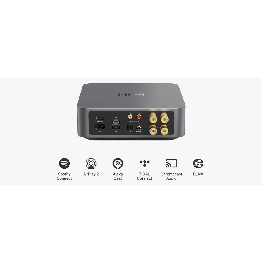 【国内正規品】WiiM Amp AirPlay 2 Chromecast HDMIおよびボイスコントロール対応のマルチルーム機能 リモート付属｜chikou｜06