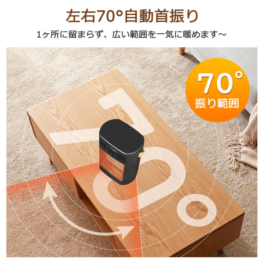 2025最新モデル】ヒーター タワー 大風量 速暖 セラミックヒーター