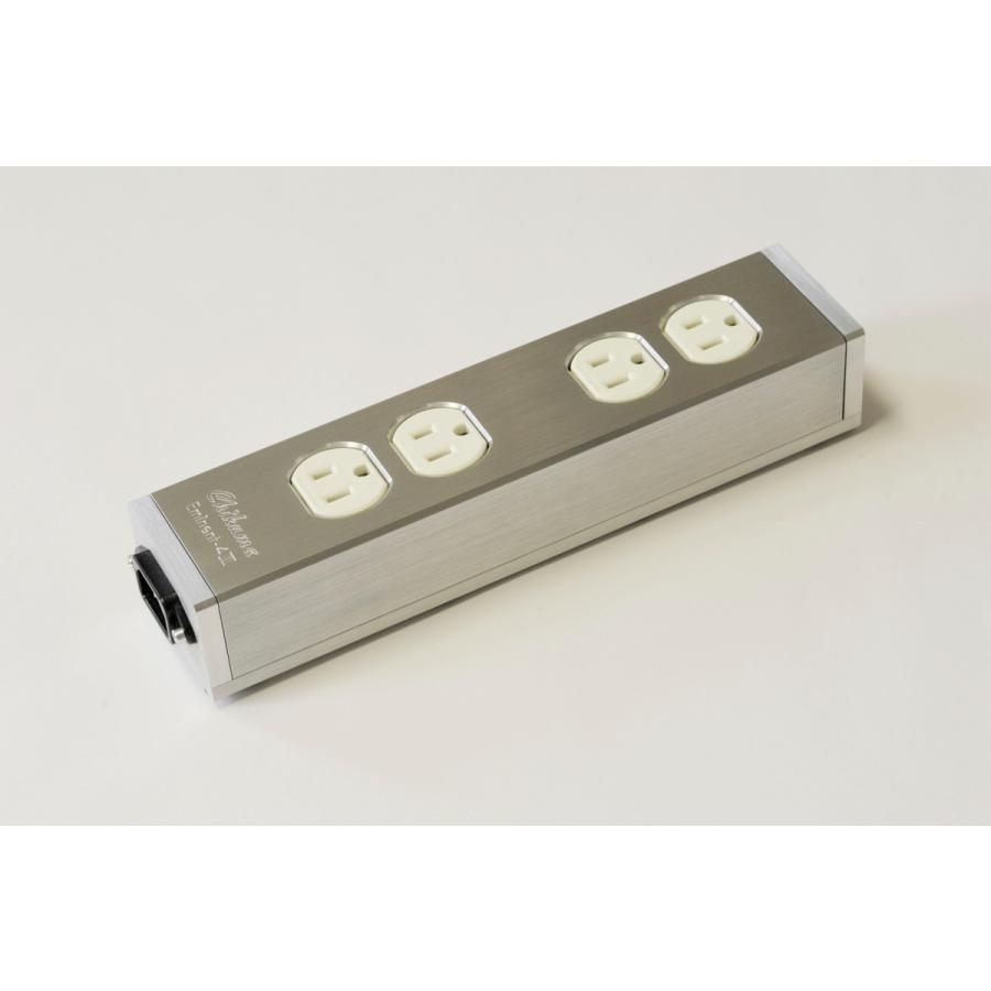 (販売終了)チクマ(Chikuma)のオーディオ用4口電源ボックス(タップ)Eminent-4 III Classic | 