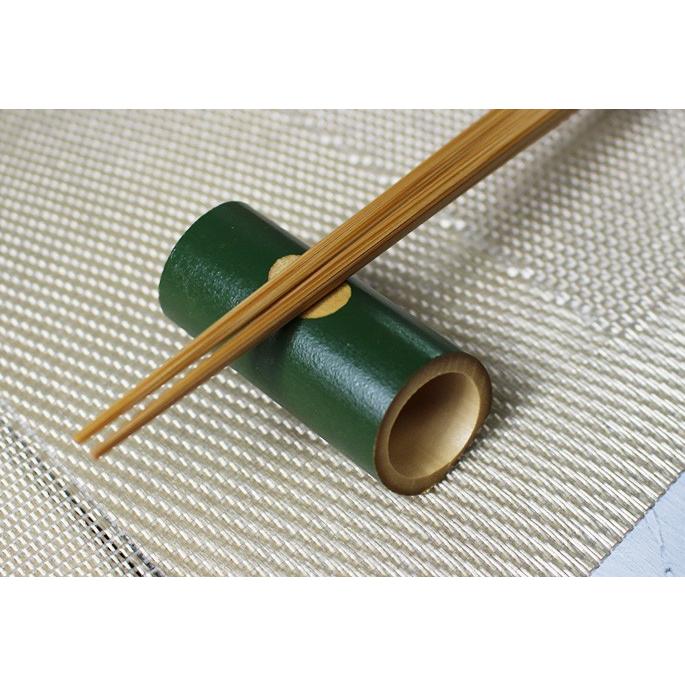 箸 竹 みやこ箸 緑 国産 日本製/22.5cm短め先そこそこ細い : 竹彩本舗