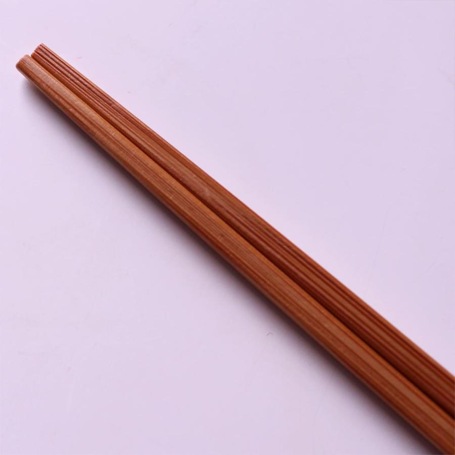 竹製 菜箸 33cm スス竹 角型 四角 調理箸 取り箸 盛り付け箸 箸先3mm