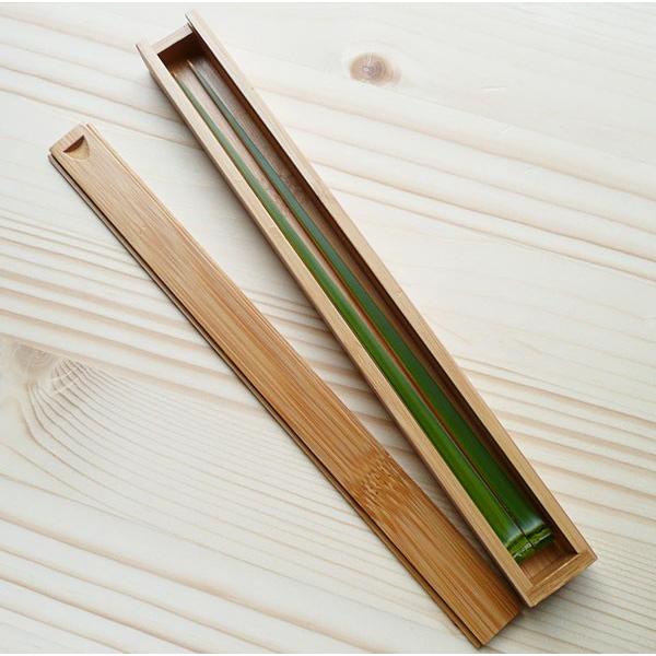 箸入れ 箸箱Mサイズ20cm 竹製 アウトドア キャンプに小型弁当箱 子供用