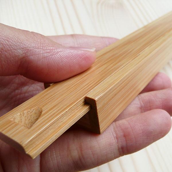 竹の箸箱 箸入れ23cm用Lサイズ 男女兼用スライド箸入れ/お弁当用箸箱