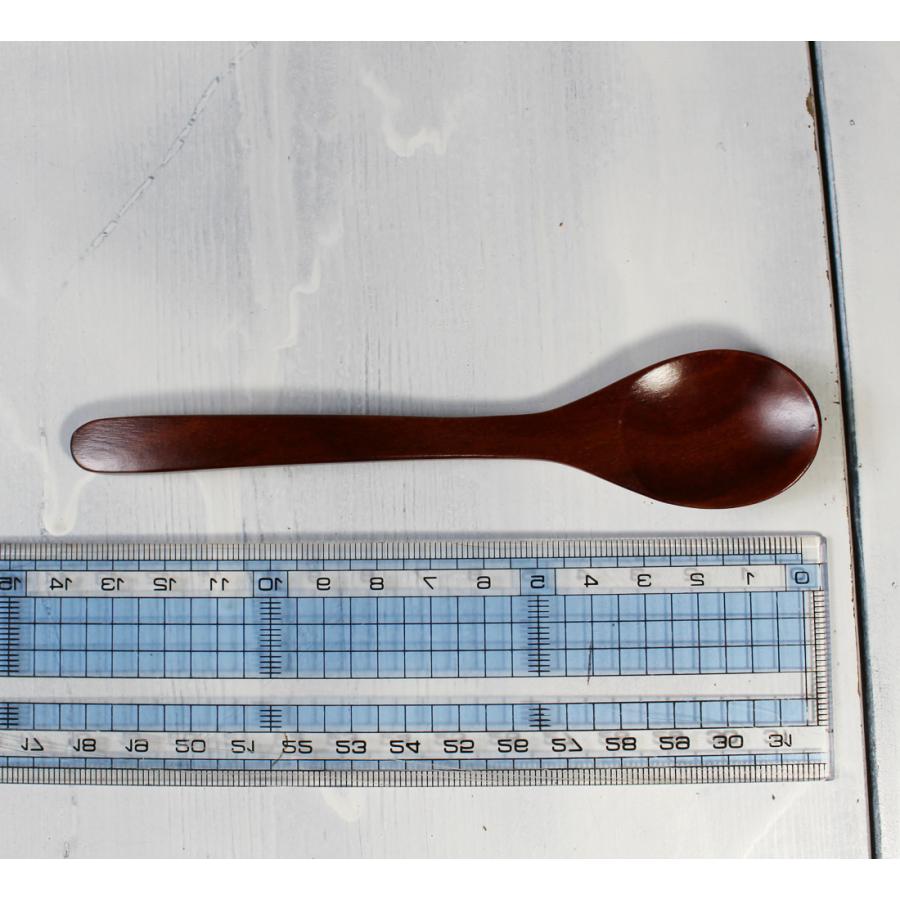スプーン小 短い軽量木製アウトドア キャンプ スプーン サウォ木製