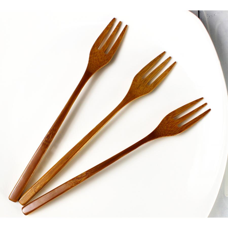 細身オシャレな洋食フォーク サラダやパスタフォーク キャンプや