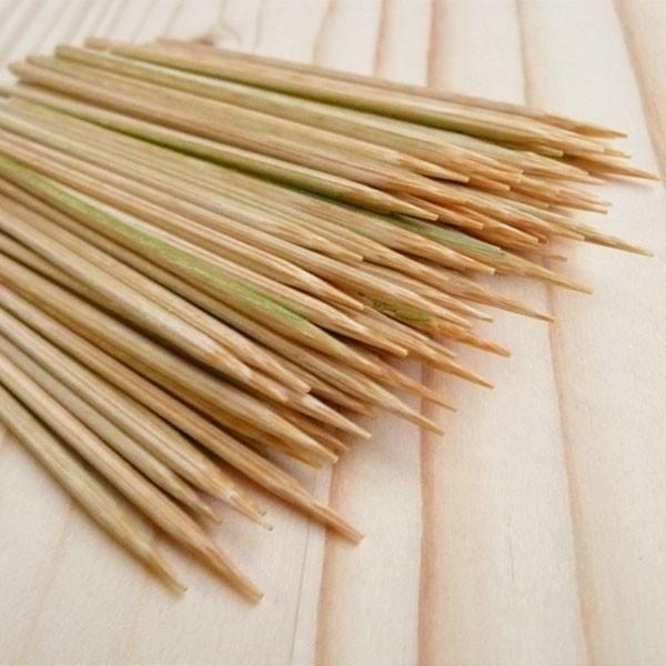 竹製の硬質な爪楊枝/先が細くしっかり硬め爪楊枝1.4mm 日本製国産50本