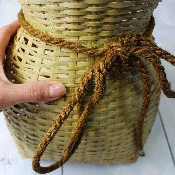 鮎釣り・川釣り 竹籠ビク