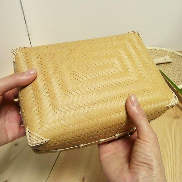 竹編みランチボックス 弁当箱 国産日本製 大きめ ピクニックバスケット