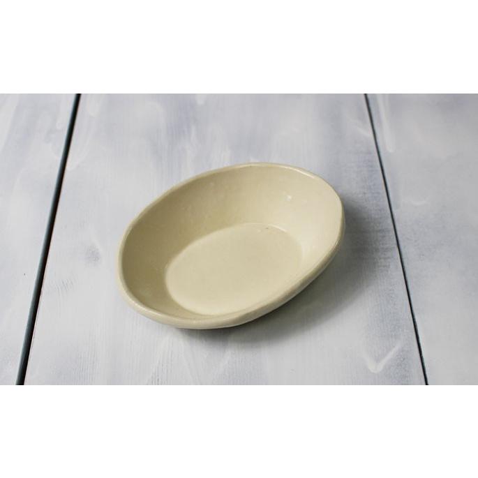 豆皿 小皿 11.5cm 白 ホワイト マット 醤油皿 漬物皿 付け出し 京焼