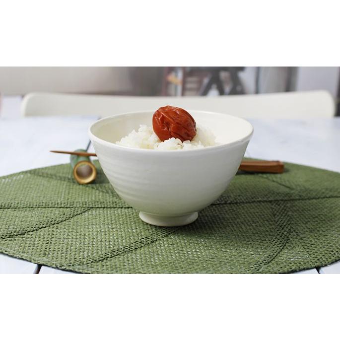 ご飯茶碗 普通サイズ 並盛 12cm 白 ホワイト 艶消し マット 京焼 作家