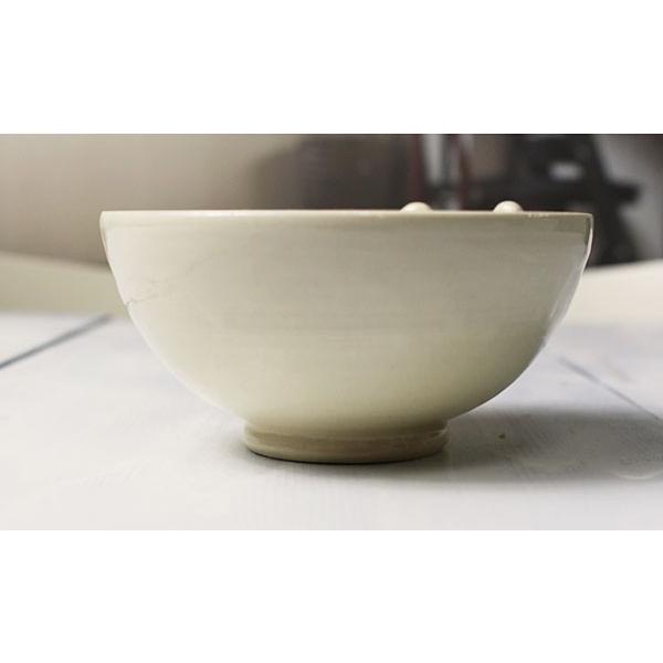 かわいいご飯茶碗/子供用 小サイズ/動物絵柄/シロクマさん/陶器の食器
