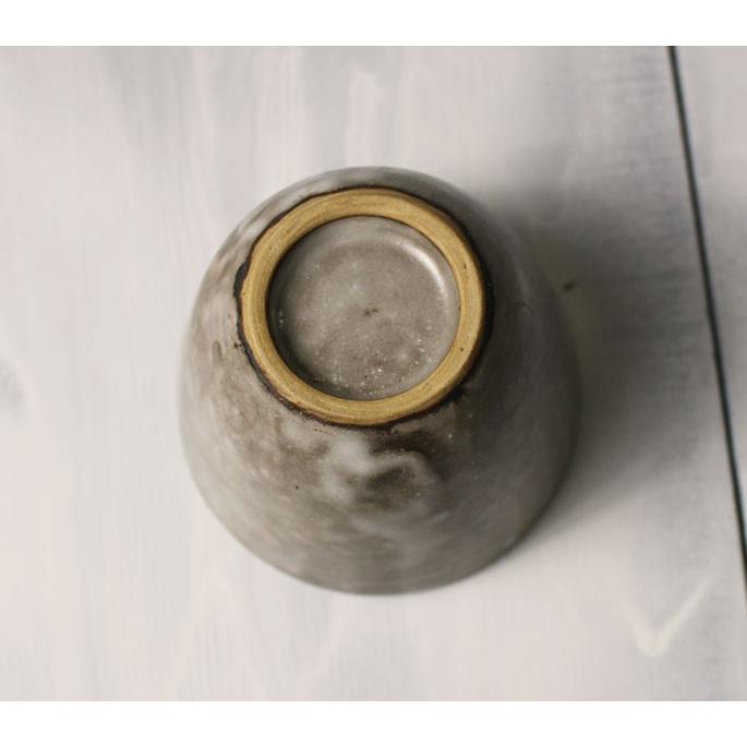 陶芸作家の手作り湯呑/お茶 焼酎水割り 陶器コップ/フリーカップ No22