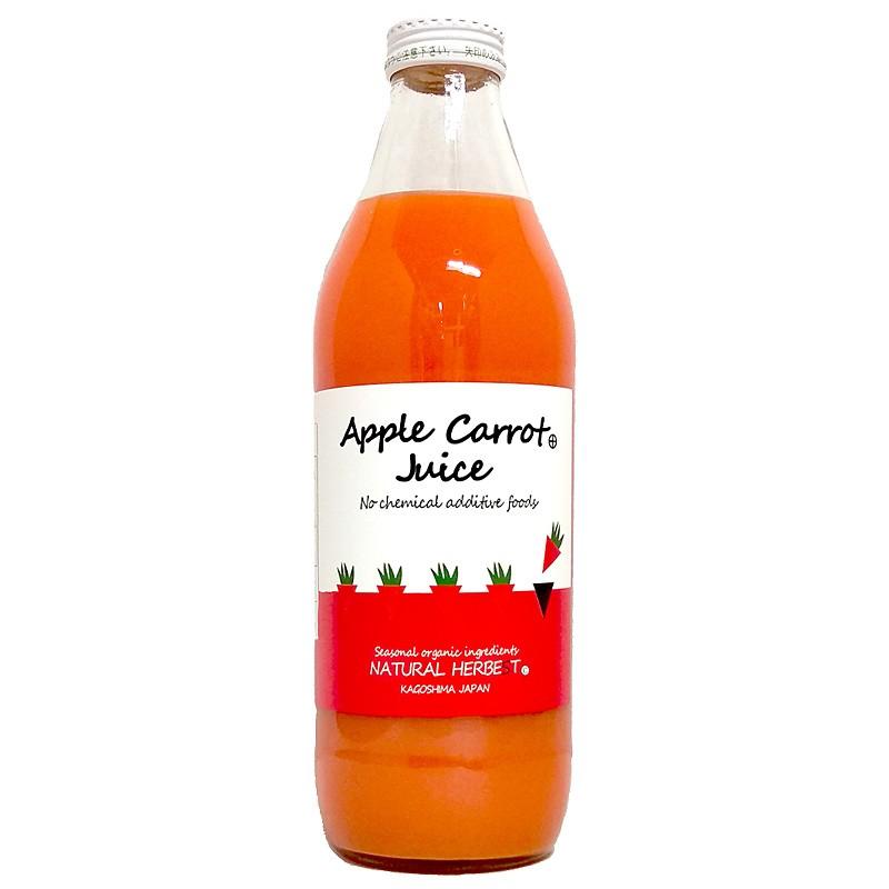オーガニック りんごにんじんジュース 1000ml×12本 有機栽培 オーガニック りんごにんじんジュース 1000ml×12本 有機栽培