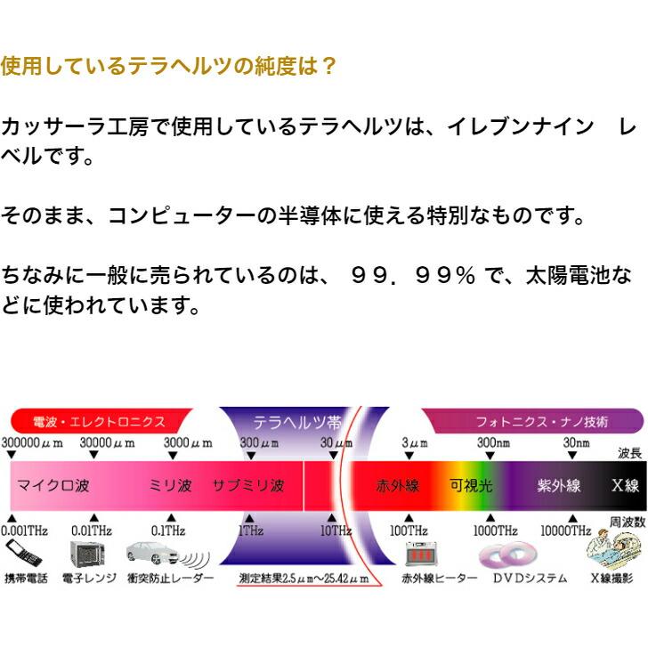 ツインレッグス カッサーラ工房 テラヘルツ アンクレット 脚首アクセサリー パワーストーン ケイ素_4