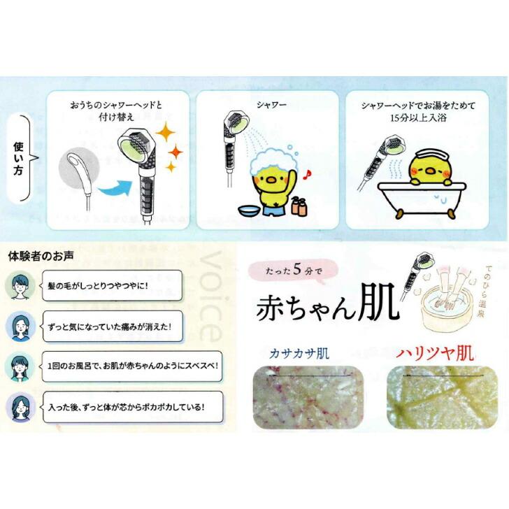 νG（ニュー）テラシャワー 5.5連 テラヘルツシャワーヘッド