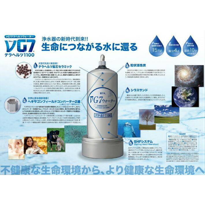 テラヘルツνGウォーター ミネラルウォーター 量子水 浄水器 水 活水器