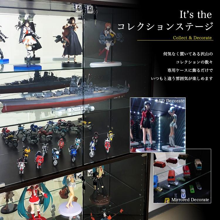 地球家具 コレクションラック DIO ディオ 対応 ガラスひな壇 1枚 単品