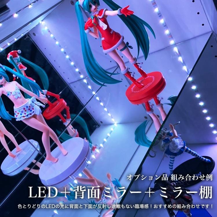 地球家具 コレクションラック DIO ディオ ワイド 対応 追加ガラス棚 1