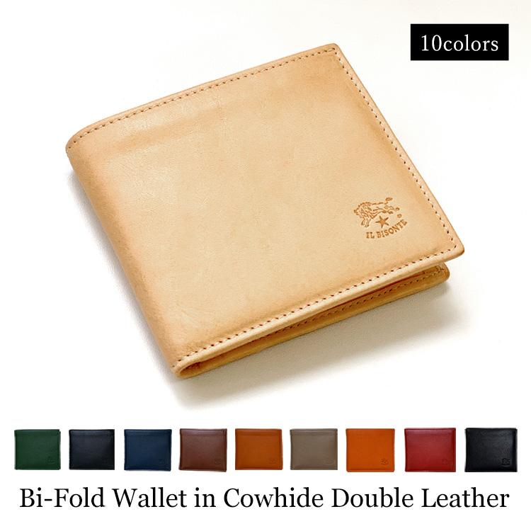 IL BISONTE イルビゾンテ 財布 二つ折り財布 SBW007 0487Mレザー IL BISONTE イルビゾンテ 財布 二つ折り財布 SBW007 0487Mレザー