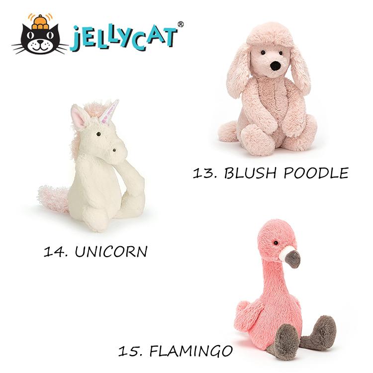 jellycat ジェリーキャット Sサイズ 18cm ぬいぐるみ おしゃべりボタン