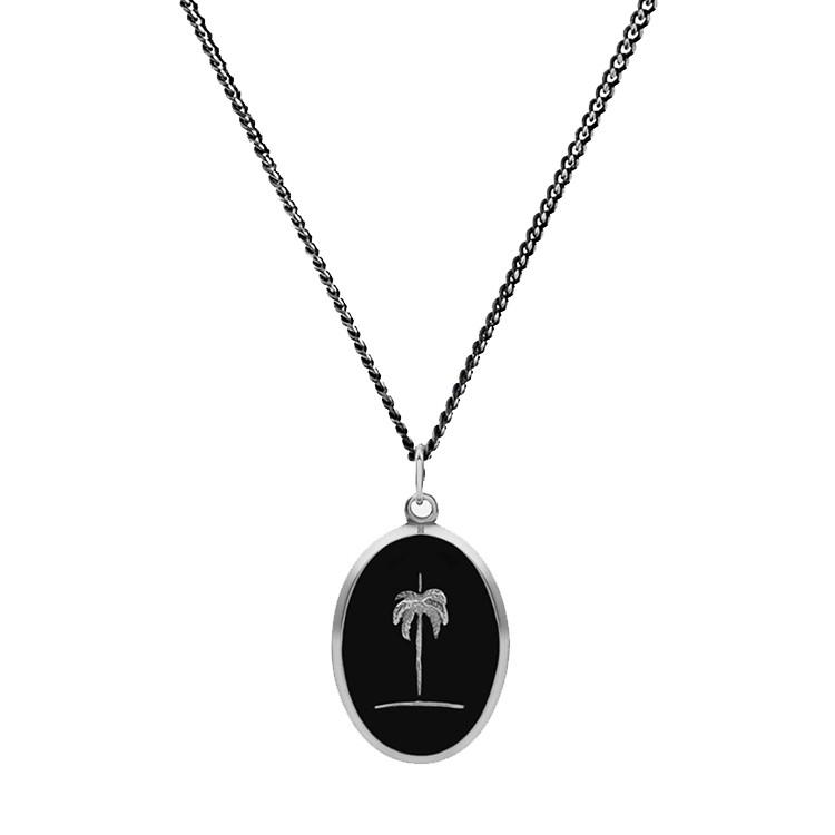【希少品ネックレス】ロンハーマンMiansai Palm Tree ネックレス Miansai ミアンサイ ネックレス Palm Tree Necklace, Sterling Silver