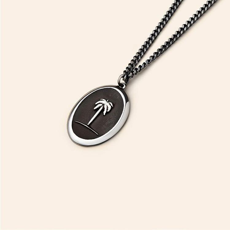 Miansai ミアンサイ ネックレス Palm Tree Necklace, Sterling Silver