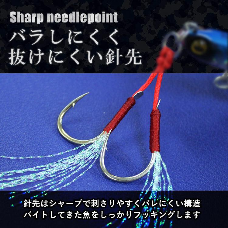 ハイクオリティ スイム ジグ フックセット #15 シングルフック ハイクオリティ スイム ジグ フックセット #15 シングルフック