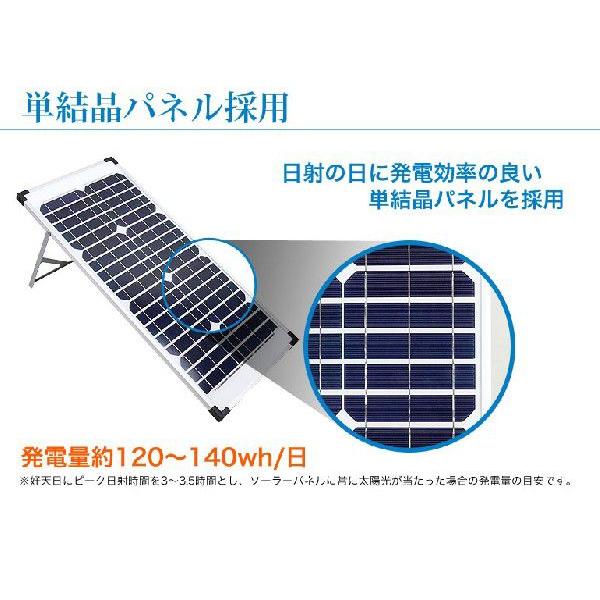 Coleman ソーラーパネル キット 単結晶型 40W 太陽光発電 太陽光発電 セット アウトドア 家庭用｜chikyuya｜05