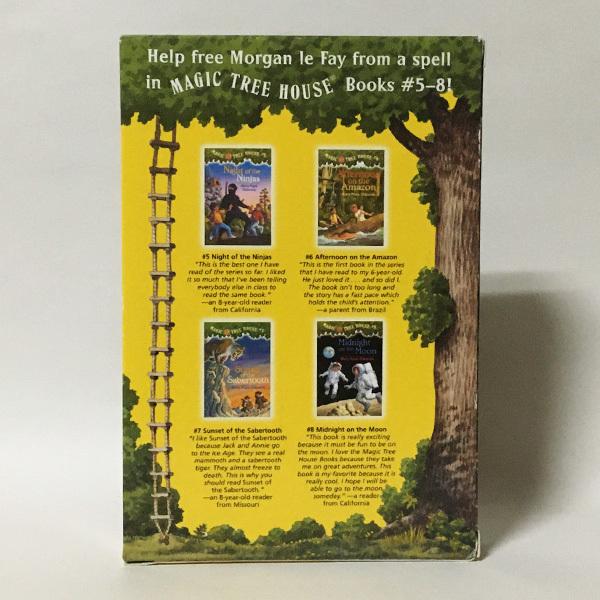 The Magic Tree House #5-8（4冊セット）（洋書：英語版 中古） : 地球