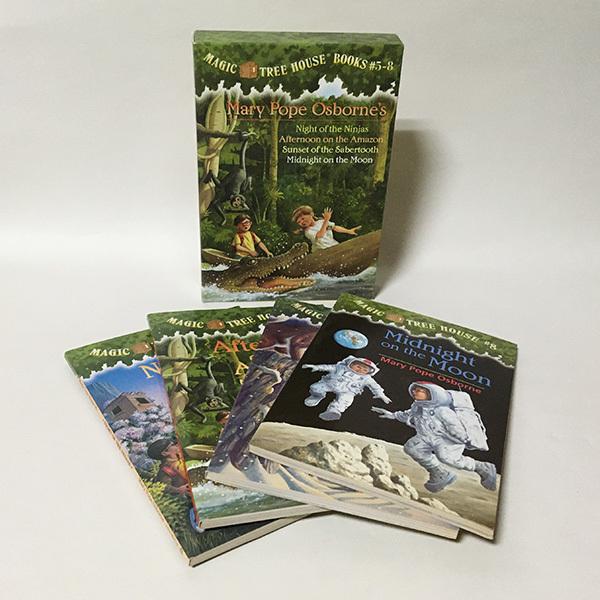 The Magic Tree House #5-8（4冊セット）（洋書：英語版 中古） : 地球
