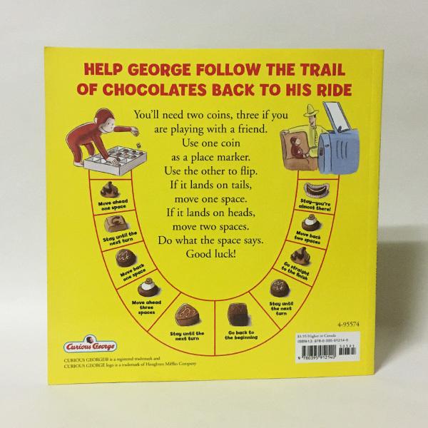 Curious George Goes to a Chocolate Factory（洋書：英語版 中古）｜chikyuyabooks｜02