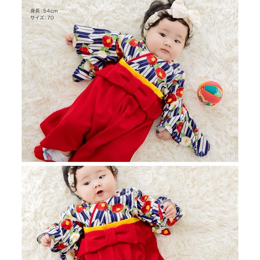 chil2 送料無料 袴 ロンパース カバーオール ベビー服 赤ちゃん 新生児