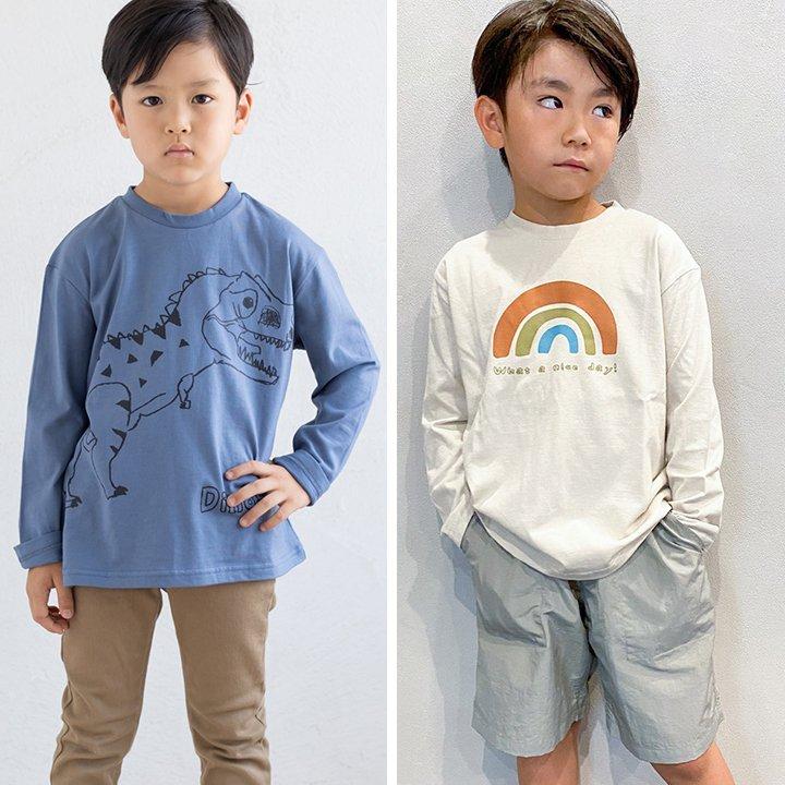 ゆうパケット送料無料 子供服 長袖 Tシャツ ロンt ベビー服 キッズ男の子 女の子 プリント イラスト 綿100 Chil2 秋 80 90 100 110 1 130cm M便 1 2 Chil2 通販 Yahoo ショッピング