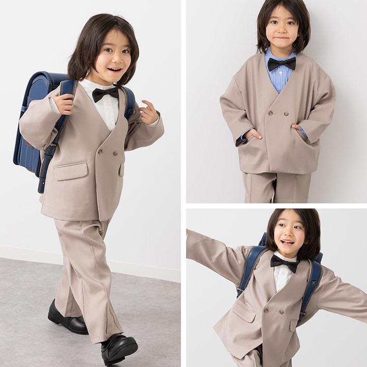 chil2 フォーマル 2点セット スーツ キッズ 子供服 ジャケット ノー 