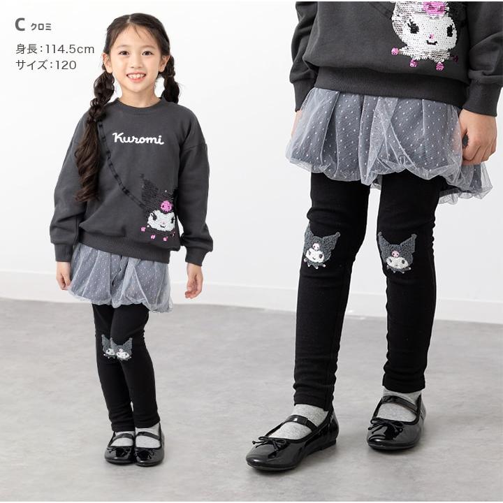 sanrio（サンリオ） 在庫処分 キッズ 子供服 レギンス パンツ 10分丈 
