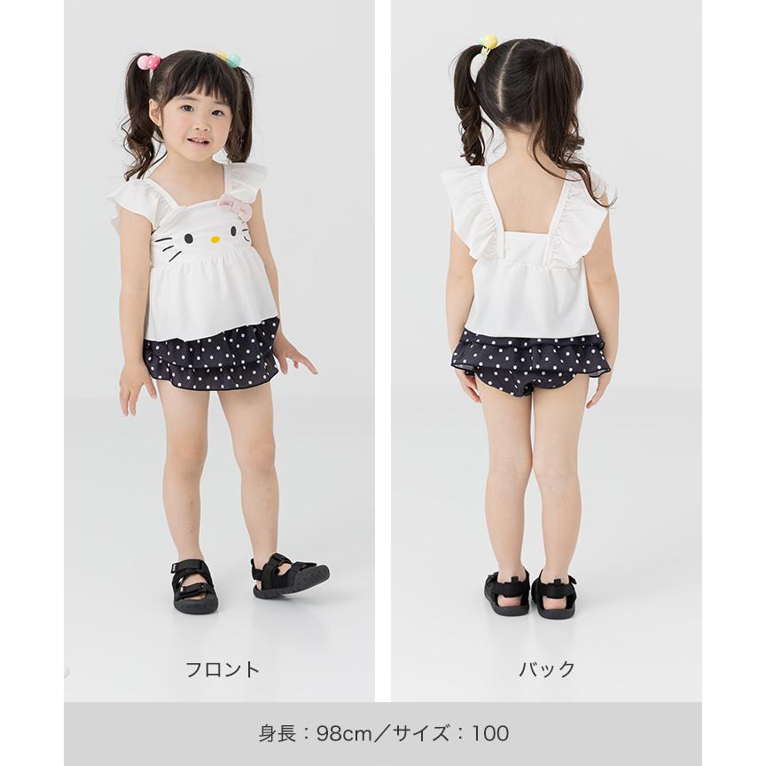 sanrio（サンリオ） キッズ 子供服 水着 女の子 セパレート