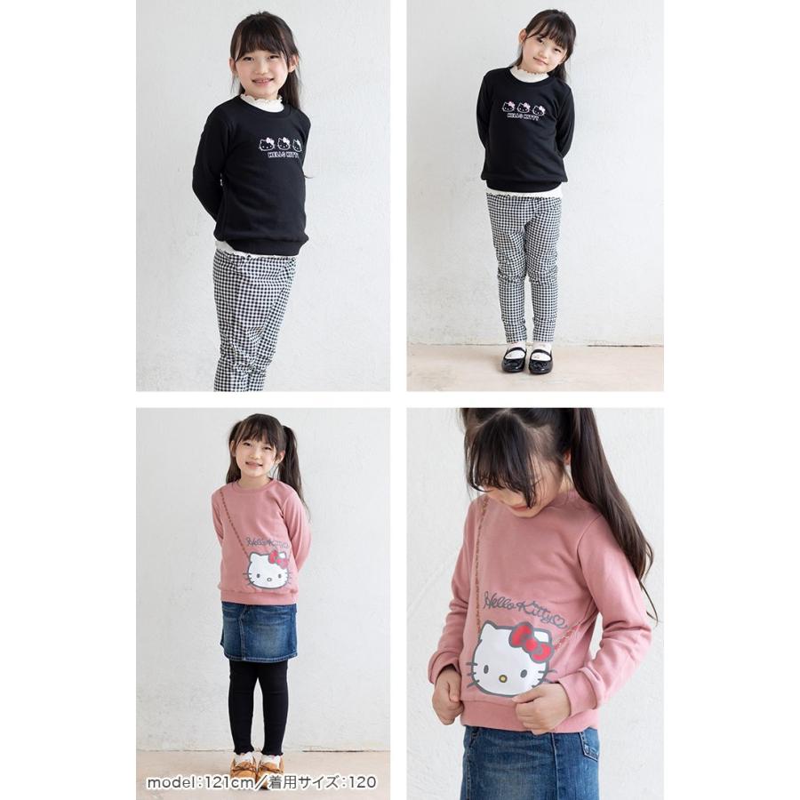 子供服 トレーナー ハローキティ キティちゃん キッズ ベビー スウェット 裏毛 女の子 綿100 トップス Sanrio 春秋 80 90 95 100 110 1 130cm M便 1 1 02 Chil2 通販 Yahoo ショッピング