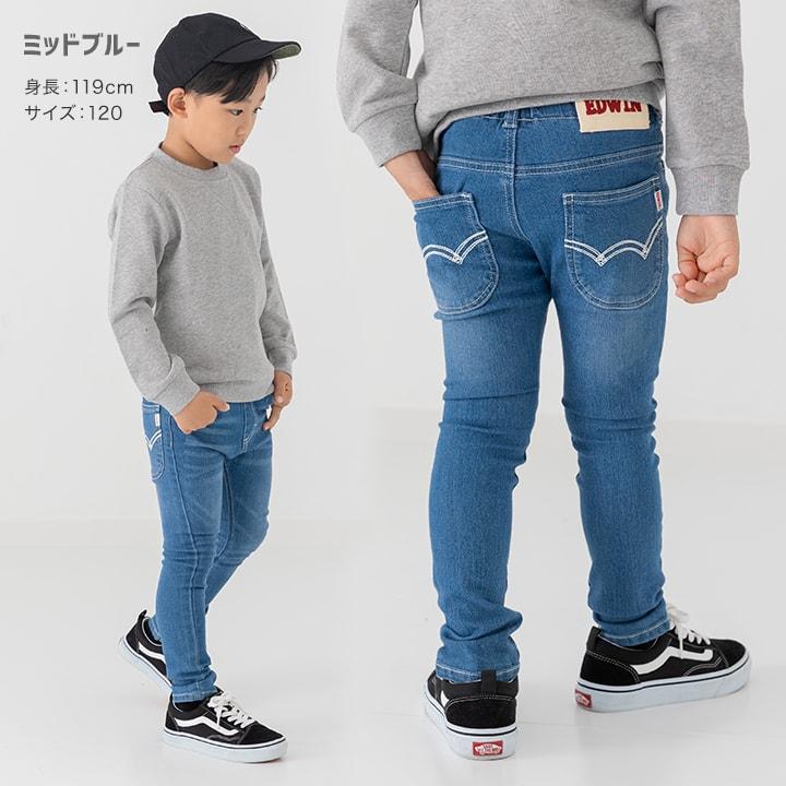 【新品】男の子 秋～冬 トップス ジーンズ サイズ 90 100 110 EDWIN（エドウィン） キッズ デニム パンツ ベビー服 子供服