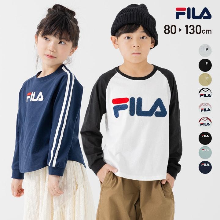 FILA（フィラ） ネコポス送料無料 在庫処分 キッズ 長袖 ロンT